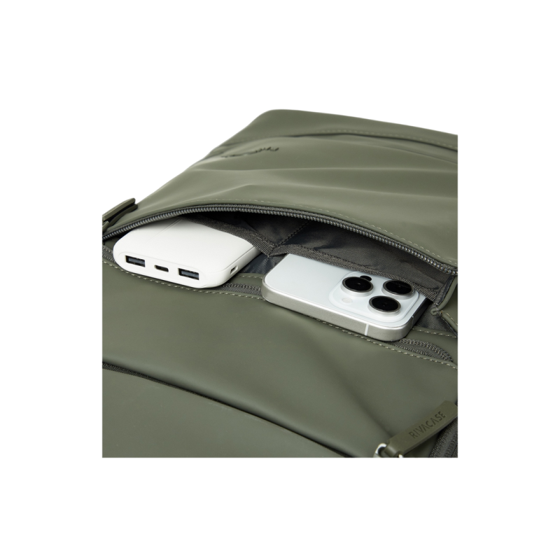 Рюкзак для ноутбука Rivacase 7856 olive green Eden-ECO 20L Urban backpack 15.6"