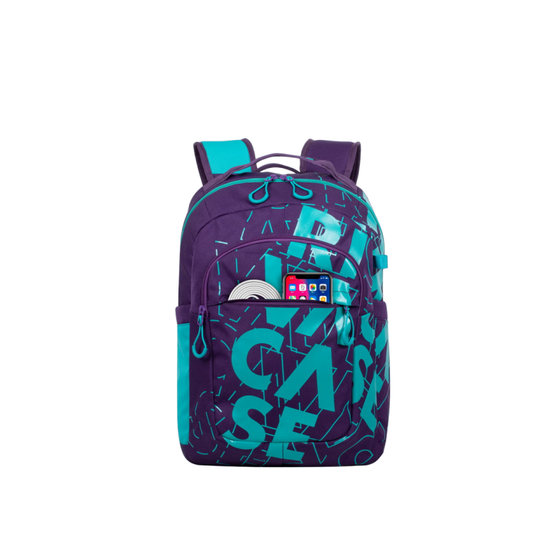 Рюкзак для ноутбука Rivacase 5430, Violet/Aqua