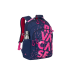 Рюкзак для ноутбука Rivacase 5430, Dark Blue/Pink