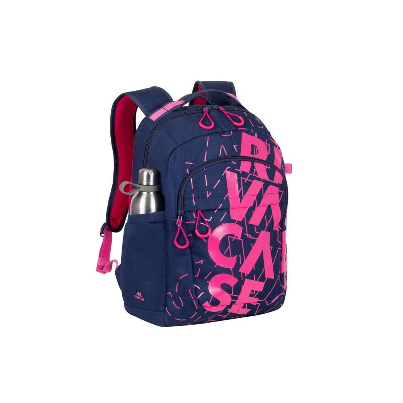 Рюкзак для ноутбука Rivacase 5430, Dark Blue/Pink