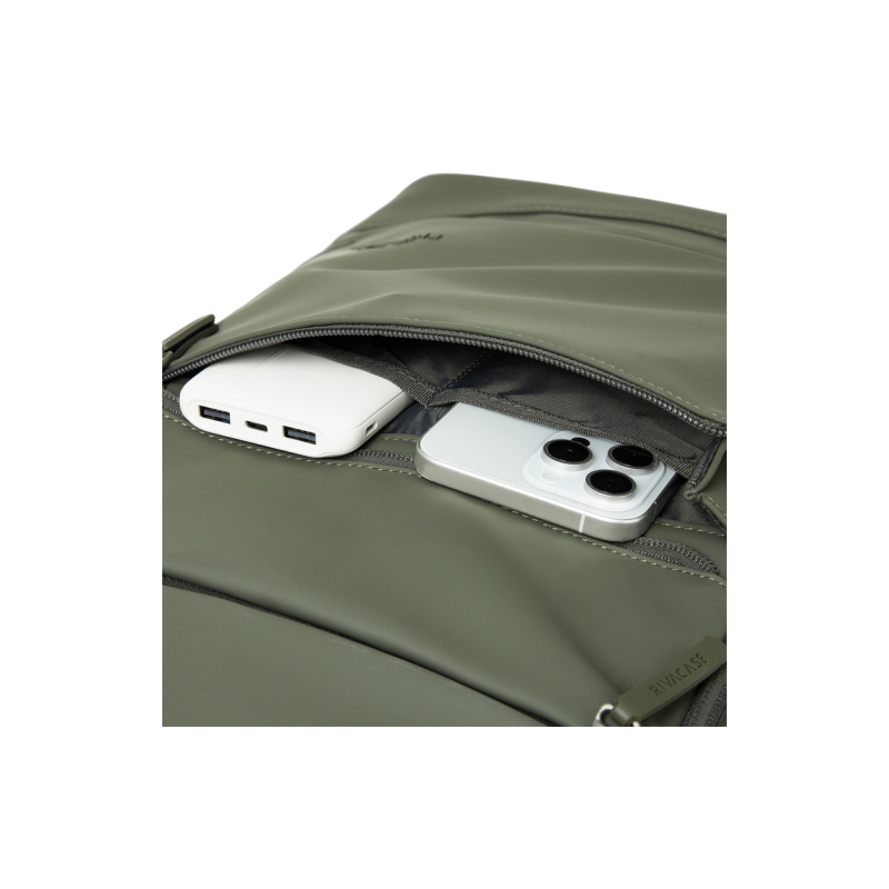 Рюкзак для ноутбука Rivacase 7856 olive green Eden-ECO 20L Urban backpack 15.6"