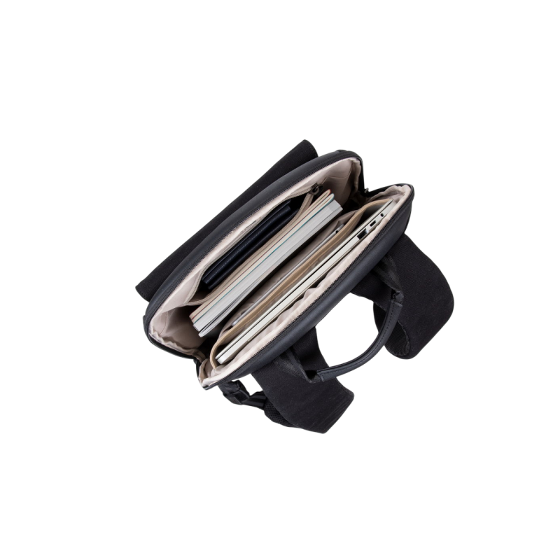 Рюкзак для ноутбука Rivacase 8524, Cardiff Canvas Urban 12L, Black