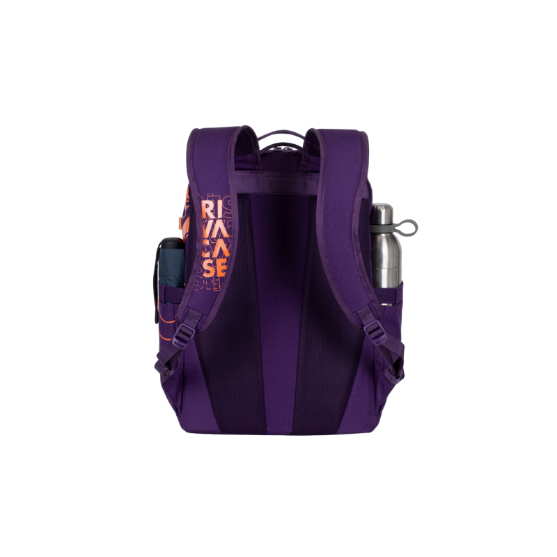 Rucsac Laptop Rivacase 5430, Violet/Orange