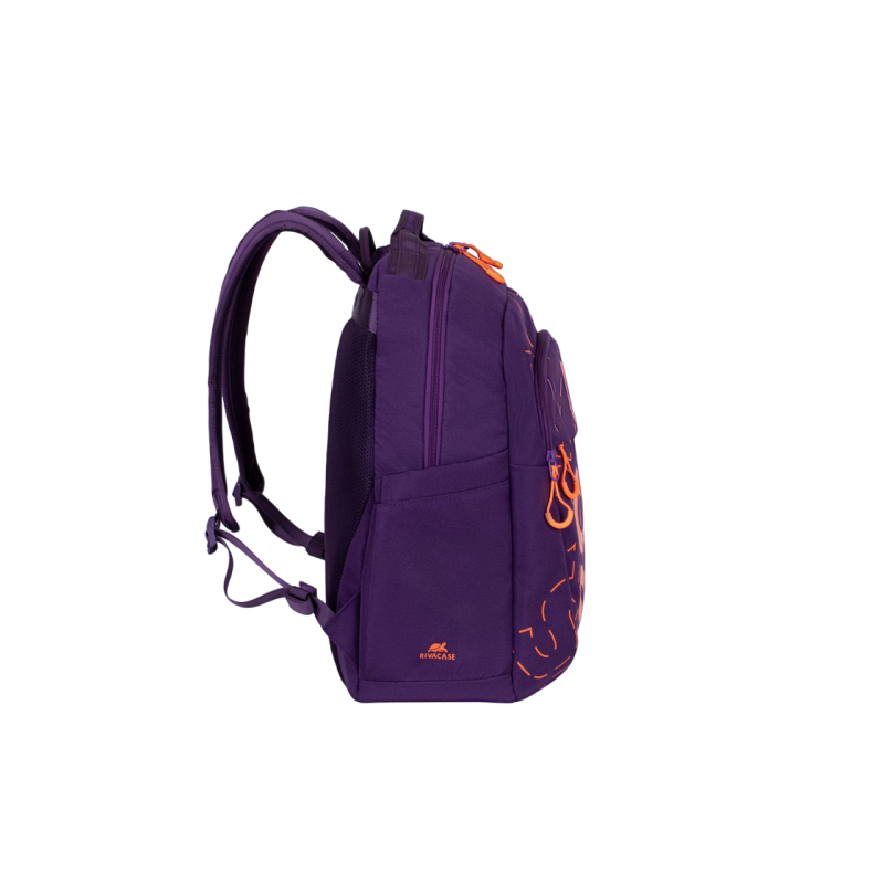 Rucsac Laptop Rivacase 5430, Violet/Orange