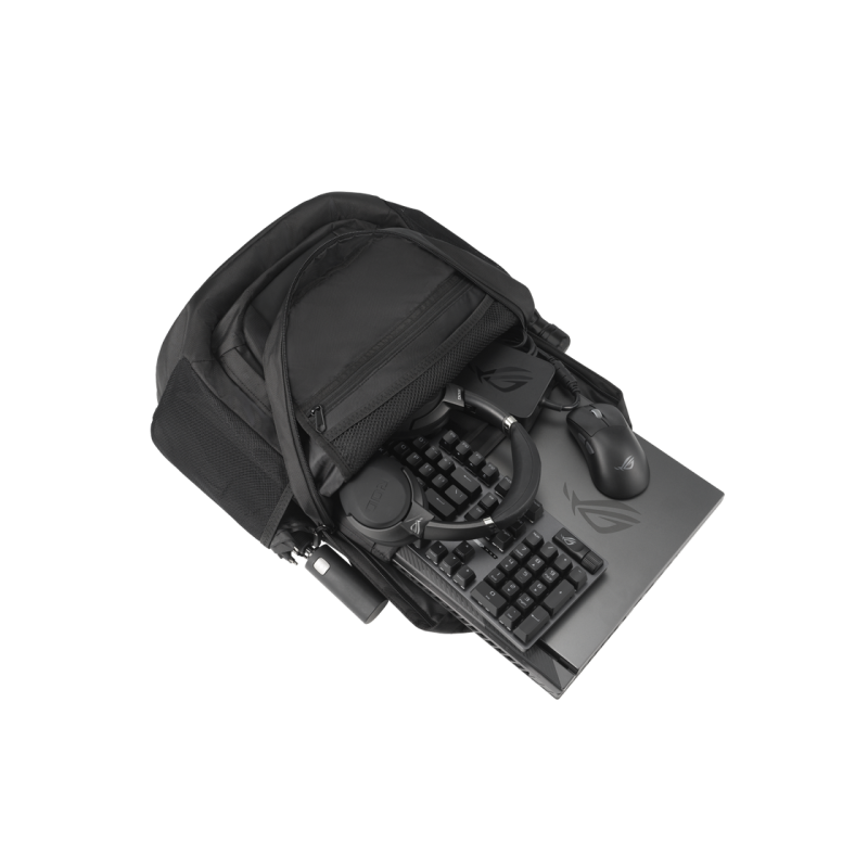 18" NB backpack - ASUS ROG Ranger BP2800 Gaming Backpack, 35L, Black