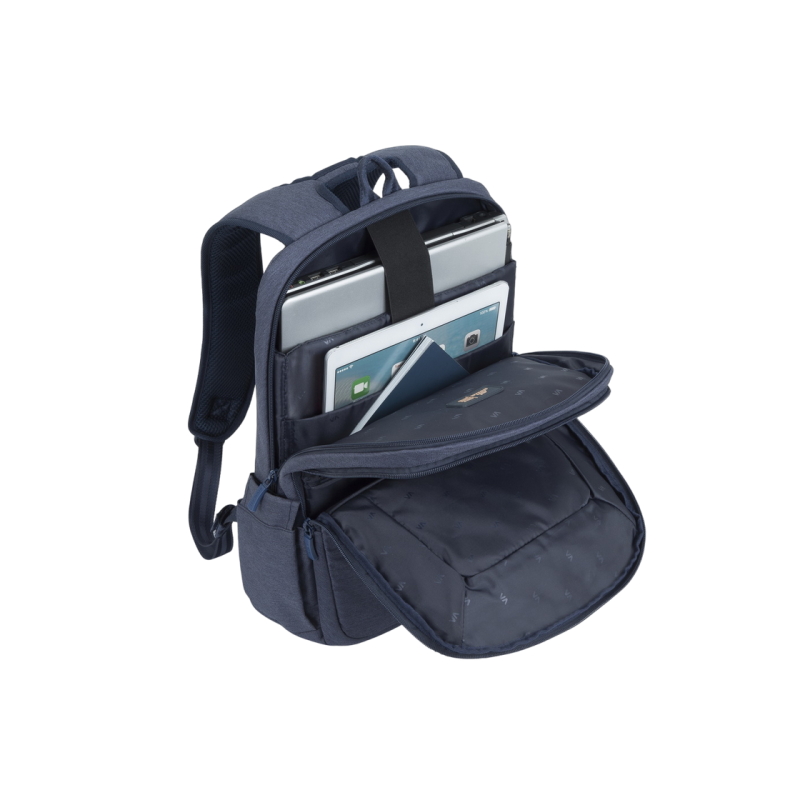 Rucsac Laptop Rivacase 7760, 15.6 inch, Canvas Blue