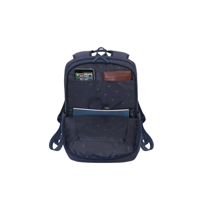 Rucsac Laptop Rivacase 7760, 15.6 inch, Canvas Blue