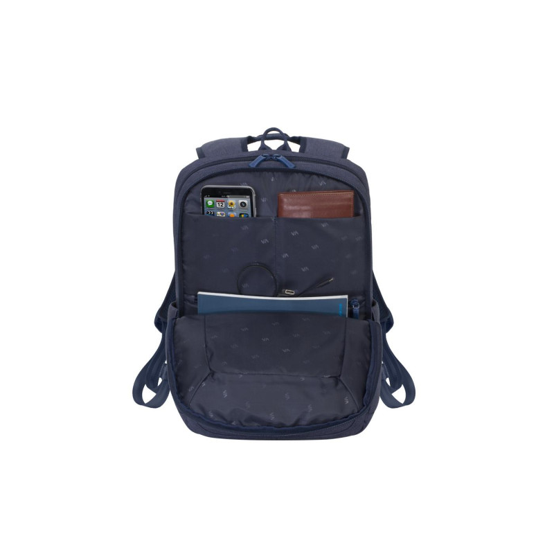 Rucsac Laptop Rivacase 7760, 15.6 inch, Canvas Blue