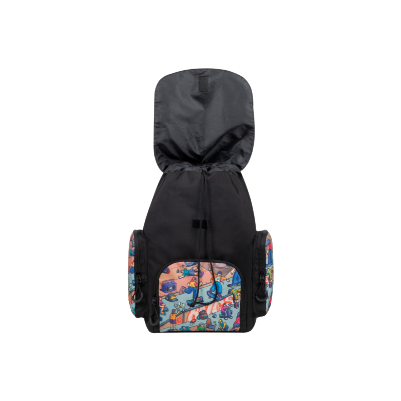 Рюкзак для ноутбука Rivacase 5425, 15L Skaters, Black
