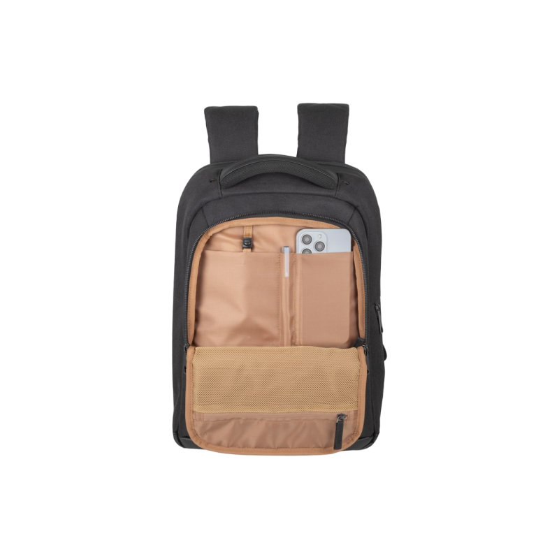 Backpack Rivacase 8126 ECO, for Macbook Air 15" and Laptop 14" & City bags, Black