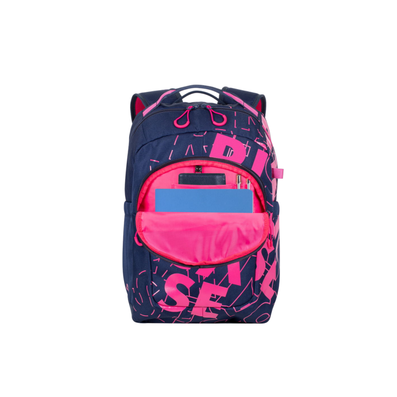 Рюкзак для ноутбука Rivacase 5430, Dark Blue/Pink