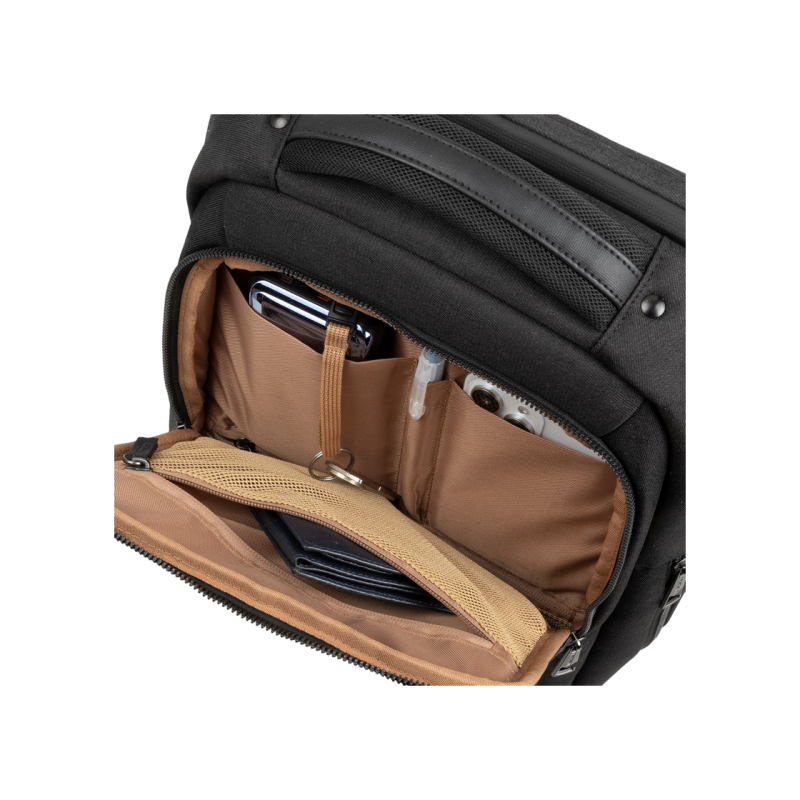 Backpack Rivacase 8126 ECO, for Macbook Air 15" and Laptop 14" & City bags, Black