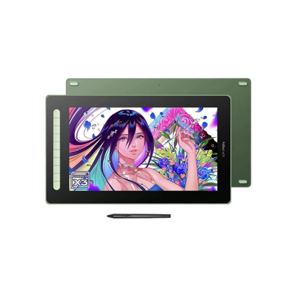 Graphic Display XP Pen Artist 16 (2-nd) Gen, 60°, 8192 Levels, 13.43” × 7.55”, Full HD, 5080 LPI, 220RPS, X3 Elite