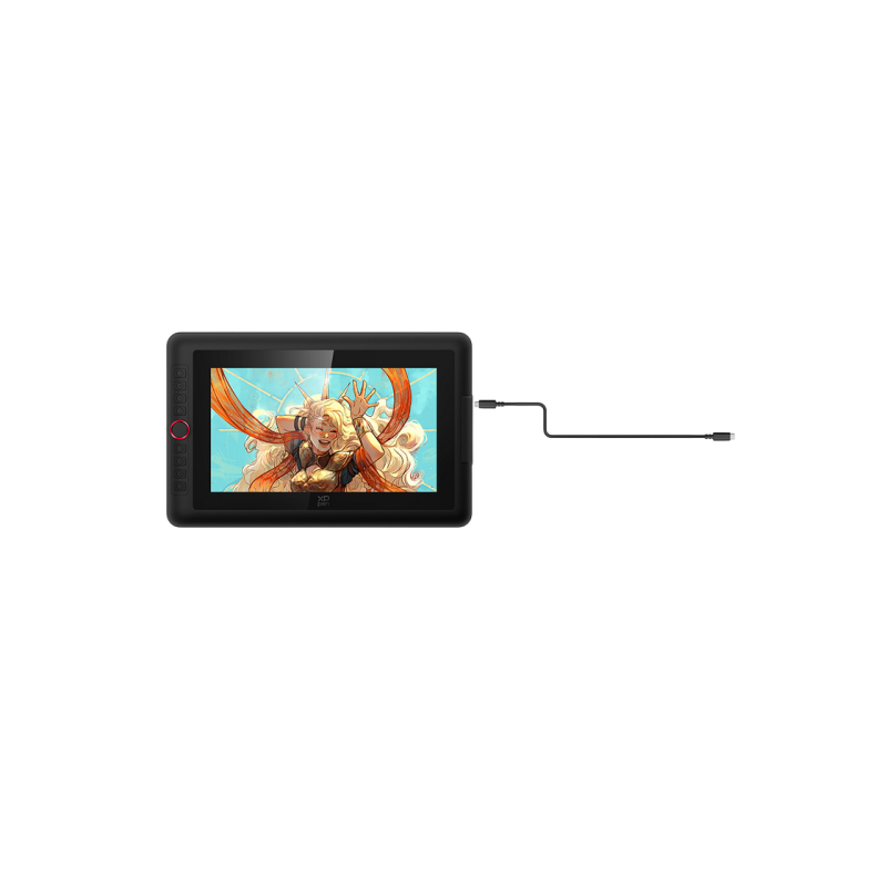 Graphic Display XP Pen Artist 13.3 Pro V2, 60°, 16384 Levels, 11.6” × 6.55”, Full HD, 5080 LPI, 220RPS, Reading
