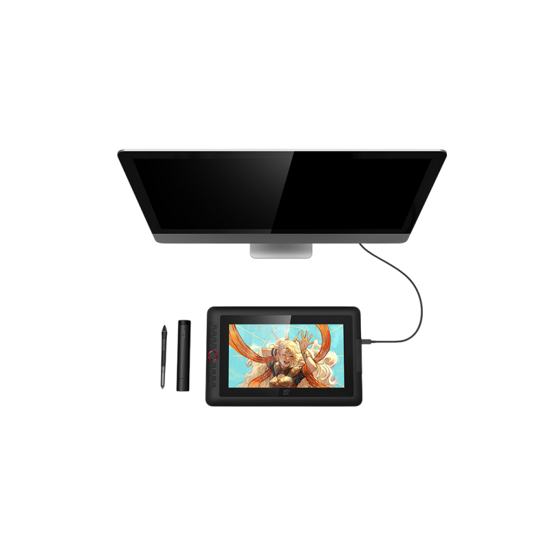 Graphic Display XP Pen Artist 13.3 Pro V2, 60°, 16384 Levels, 11.6” × 6.55”, Full HD, 5080 LPI, 220RPS, Reading