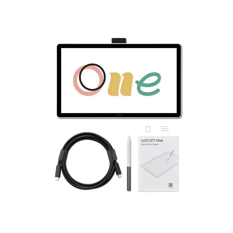 Graphic Tablet Wacom ONE 14, IPS: Full HD 1920 x 1080, DTC141W0