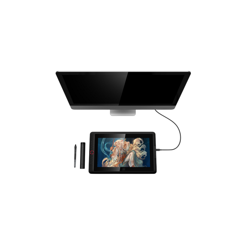 Graphic Display XP Pen Artist 15.6 Pro V2, 60°, 16384 Levels, 13.43” × 7.55”, Full HD, 5080 LPI, 220RPS, X3 Pro,