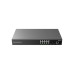 8-портовый гигабитный управляемый PoE-коммутатор, Grandstream "GWN7801P", 2xSFP, стальной корпус, бюджет 120 Вт