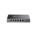 .6-портовый 10/100M TP-LINK PoE+ коммутатор, DS106P, с 4 портами PoE, бюджет 67 Вт, автовосстановление, стальной корпус