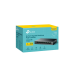 .8-port 10/100/1000Mbps POE, TP-LINK "LS108GP", with 8-Port PoE, 62W Budget, Auto Recovery, Metal