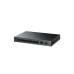 10-портовый 10/100/1000 Мбит/с POE+ коммутатор TP-LINK "LS1210GP", 8 портов PoE+, бюджет 61 Вт, автоматическое восстановление, SFP,