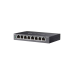 .8-портовый 10/100/1000 Мбит/с POE, TP-LINK "DS108GP", с 8-портовым PoE+, бюджет 65 Вт, автоматическое восстановление, металл