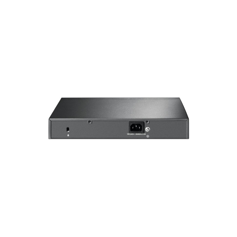 8-портовый гигабитный интеллектуальный PoE-коммутатор, TP-LINK "TL-SG2210MP", с 2 слотами SFP, стальной корпус, бюджетный вариант 150 Вт