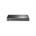 8-портовый гигабитный интеллектуальный PoE-коммутатор, TP-LINK "TL-SG2008P", 4 порта PoE, бюджет 62 Вт