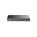 .8-портовый 10/100 Мбит/с POE+ коммутатор TP-LINK "DS111P", 8xPoE+ 2xGbE портов, бюджет 65 Вт, 1 Гбит/с SFP, автоматическое восстановление