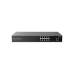 8-портовый гигабитный управляемый PoE-коммутатор, Grandstream "GWN7801P", 2xSFP, стальной корпус, бюджет 120 Вт