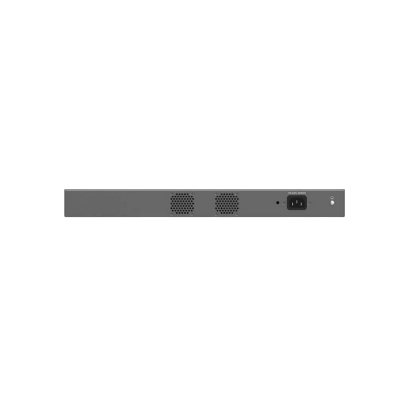 24-портовый гигабитный управляемый PoE-коммутатор, Grandstream "GWN7803P", 4xSFP, стальной корпус, бюджетный 360 Вт