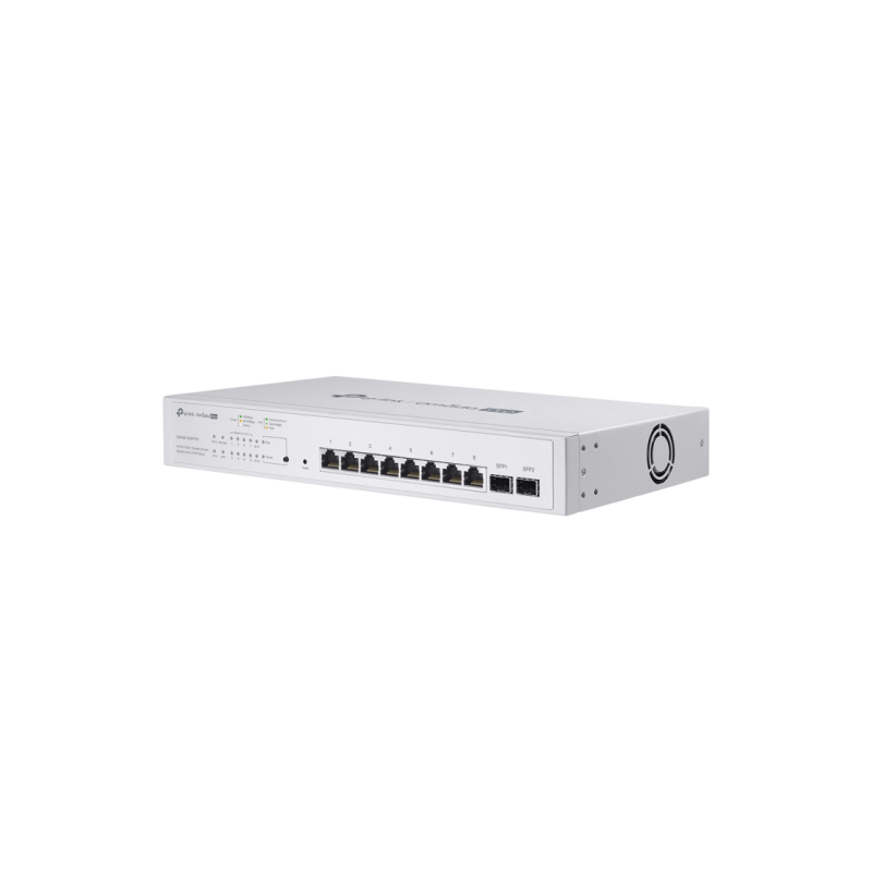 .8-port Gigabit Smart PoE Switch, TP-LINK Omada Pro "S4500-8GHP2F", 2xSFP, 150W Budget