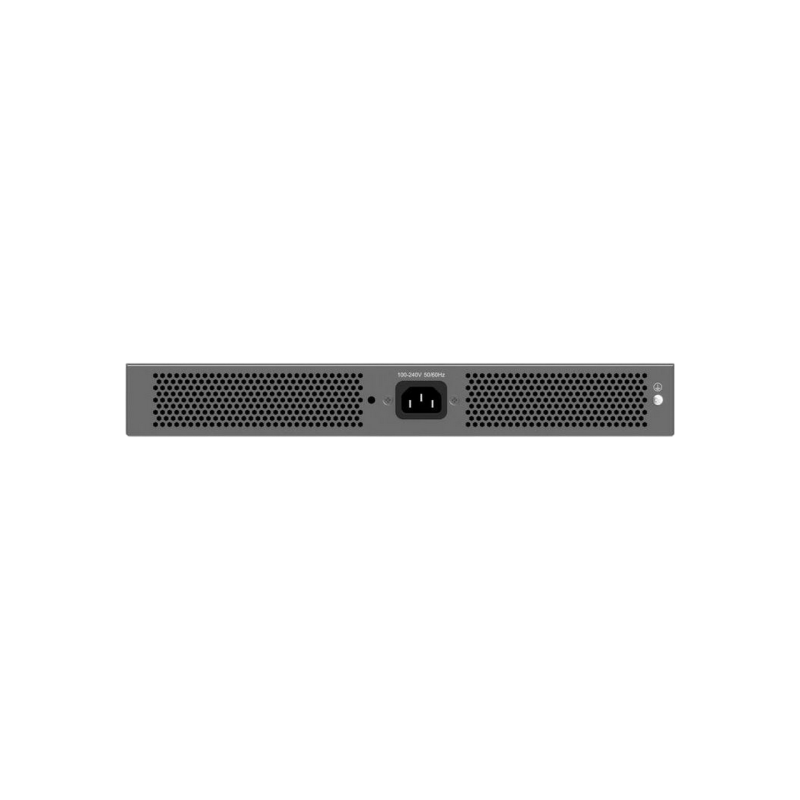 8-портовый гигабитный управляемый PoE-коммутатор, Grandstream "GWN7801P", 2xSFP, стальной корпус, бюджет 120 Вт