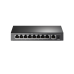 9-портовый 10/100M PoE-коммутатор TP-Link, TL-SF1009P, 8 портов PoE, бюджетный 65 Вт, стальной корпус