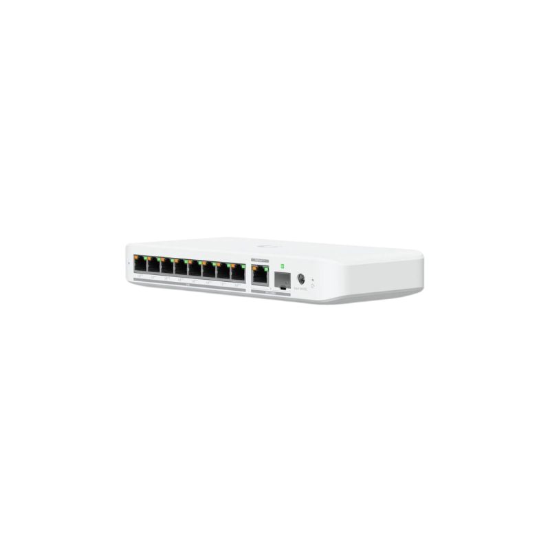 .8-Port 2.5G Layer 2 Managed PoE+++ Switch Ubiquiti Flex "USW-Flex-2.5G-8-PoE", 8x2.5G PoE++, 1x10G PoE
