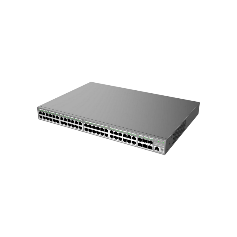 48-Port Gigabit L2++ Managed PoE+ Switch Grandstream "GWN7806PL Pro", 48xPoE+ ports, 6xSFP+, Stackable,