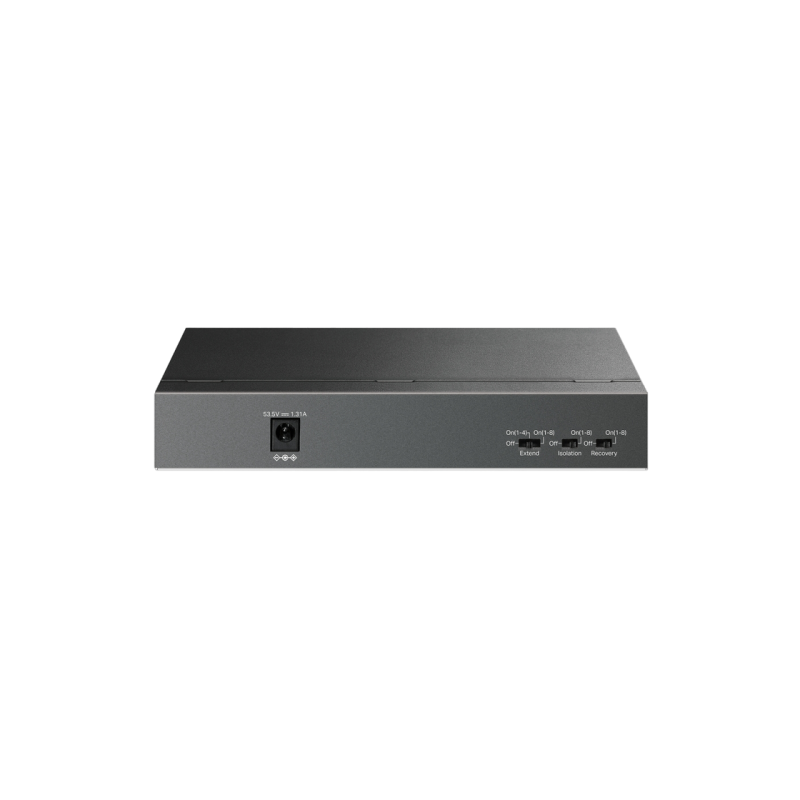 .9-портовый 10/100M коммутатор TP-Link PoE+, LS109P, 8 портов PoE+, бюджет 63 Вт, автоматическое восстановление PoE, стальной корпус