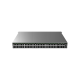 48-портовый гигабитный управляемый коммутатор L2+ PoE+ Grandstream "GWN7806P", 48 портов PoE+, 6 портов SFP+, бюджет 400 Вт, консольный порт