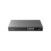 8-портовый гигабитный управляемый PoE-коммутатор, Grandstream "GWN7801P", 2xSFP, стальной корпус, бюджет 120 Вт