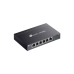 .6-портовый 10/100M TP-LINK PoE+ коммутатор, DS106P, с 4 портами PoE, бюджет 67 Вт, автовосстановление, стальной корпус