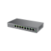 .8-портовый гигабитный управляемый коммутатор PoE Lite, Grandstream "GWN7711P", 4 порта PoE, стальной корпус, бюджет 60 Вт