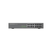 16-портовый гигабитный коммутатор Grandstream PoE+, GWN7702P, 8 портов PoE, бюджет 138 Вт, монтаж в стойку