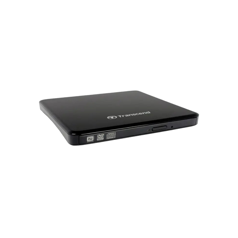 Портативный оптический привод DVD-RW Transcend TS8XDVDS, Black