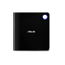 External Slim 6x Blue-ray Writer ASUS "SBW-06D5H-U", Black, (USB3.1), Retail