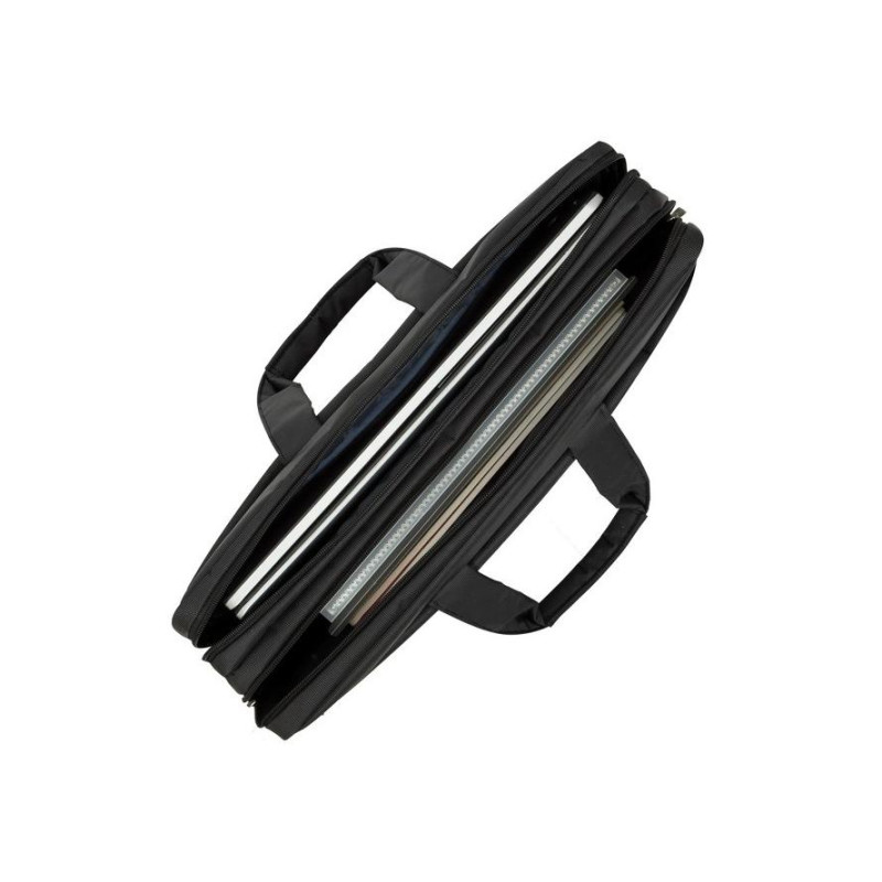 Geanta Laptop Rivacase 8257, Canvas Black