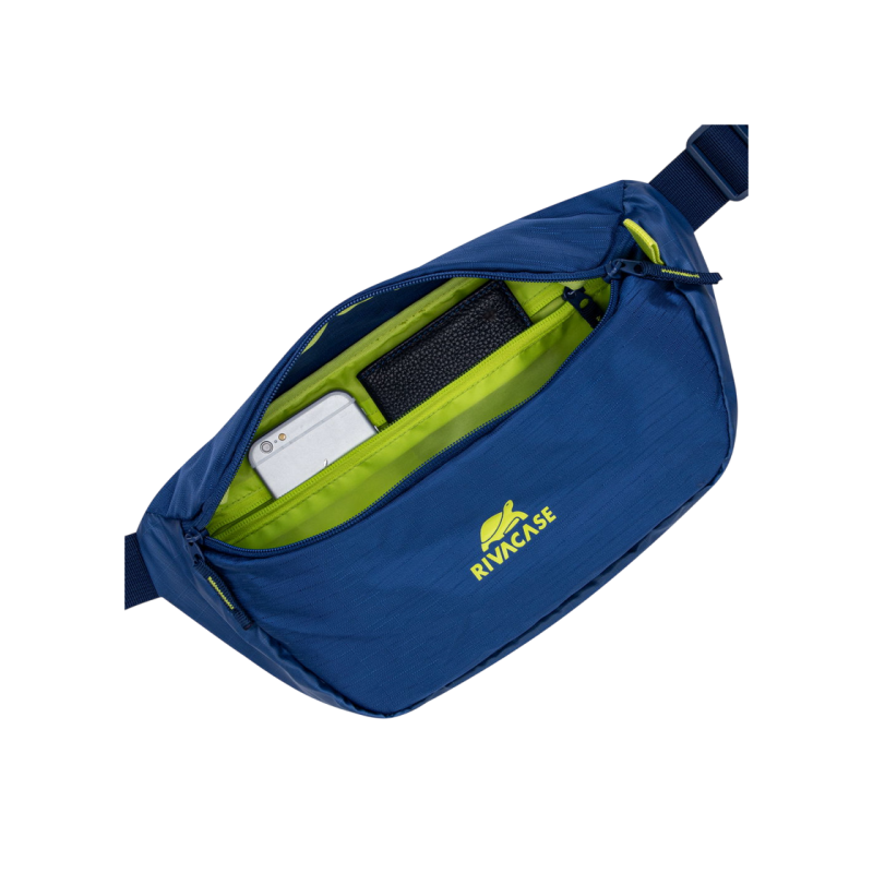 Сумка-пояс Rivacase 5512, для мобильных устройств, синяя