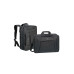 16"/15" NB bag/Backpack - RivaCase 8290 Black Laptop Convertible
