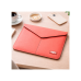 Ultrabook sleeve Baggins, Magnet, Real leather for 13-14", Coral