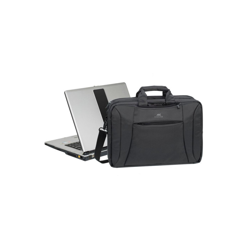 16"/15" NB bag/Backpack - RivaCase 8290 Black Laptop Convertible