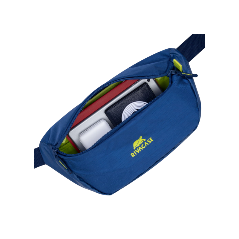 Сумка-пояс Rivacase 5512, для мобильных устройств, синяя